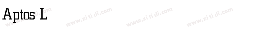 Aptos Light字体转换